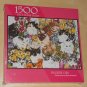 Favorite Cats 1500 Piece Jigsaw Puzzle Bits & Pieces 03-0188 Wendy Christensen NIB 2001