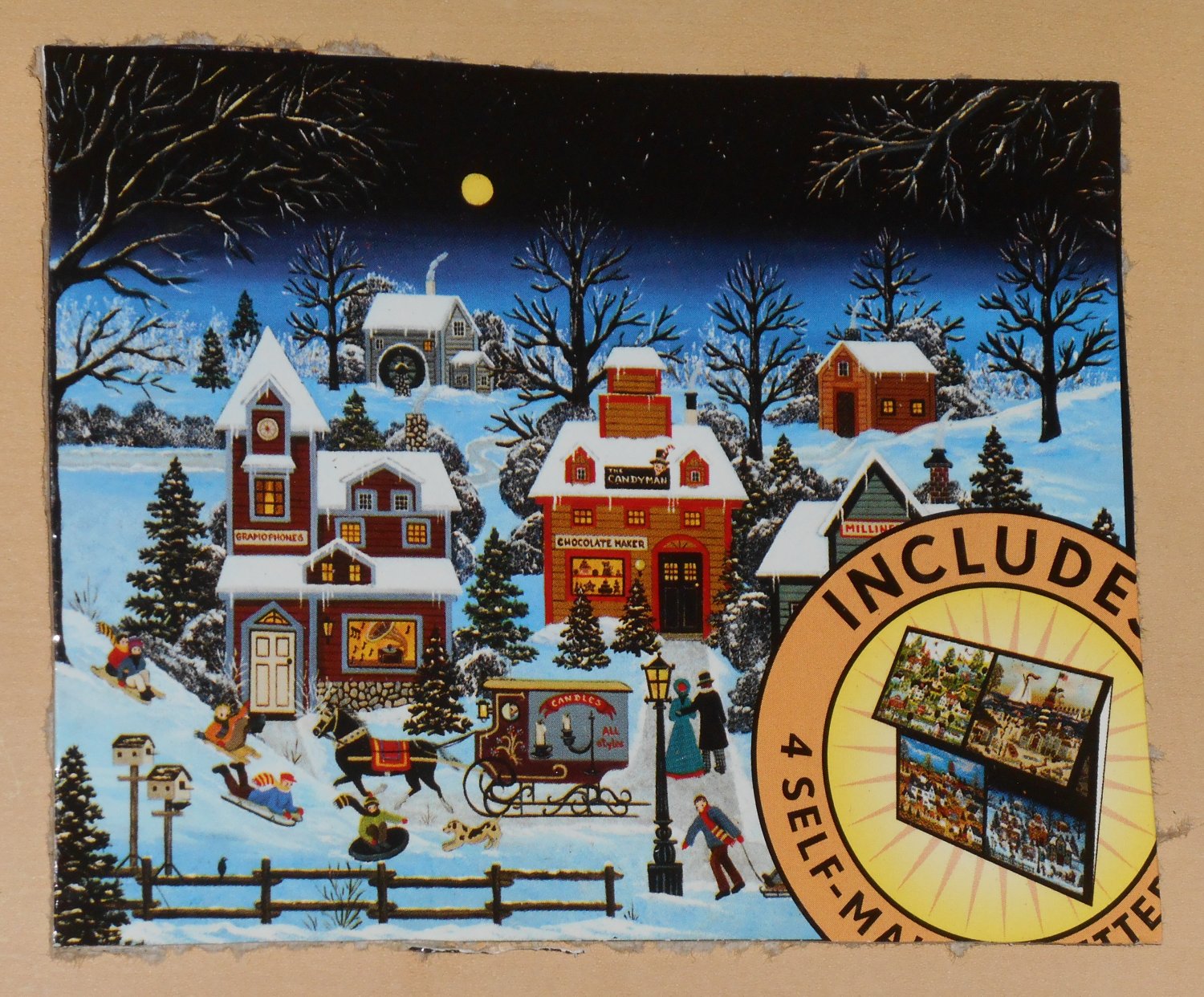 Candlelight and Moonlight 500 Piece Jigsaw Puzzle Jane Wooster Scott Four Seasons Factory Sealed Bag