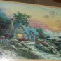 Cottage By The Sea 500 Curly Piece Jigsaw Puzzle Thomas Kinkade CEACO 1053-3 COMPLETE