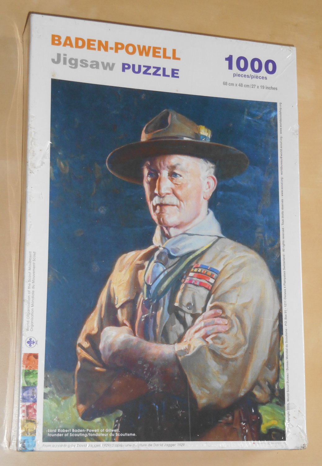 Lord Robert Baden-Powell 1000 Piece Jigsaw Puzzle Boy Scouts Founder of Scouting Trefl Sealed