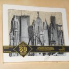 Architectural Fantasy 540 Piece Plastic 3D Jigsaw Puzzle World's Most Famous Buildings Sealed