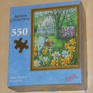Sending Love 550 Piece Jigsaw Puzzle Birds Heart Quilt Flowers Diane Phalen 55062 Complete 2003