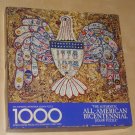 Authentic All-American Bicentennial 1000 Piece Jigsaw Puzzle Springbok PZL5904 Complete 1776 1976