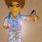 Disco Stu 14 Inch Plush Doll Stuffed Toy The Simpsons Applause 2004 With Tags
