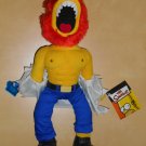 Ragin Groundskeeper Willie 14 Inch Plush Doll Stuffed Toy Applause The Simpsons 2004 With Tags