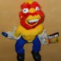 Groundskeeper Willie 14 Inch Plush Doll Stuffed Toy Applause Ragin The Simpsons 2004 With Tags