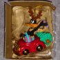 Daffy Duck Holiday Gift Set Ceramic Mug Christmas Tree Ornament Bugs Bunny Looney Tunes Matrix 1996