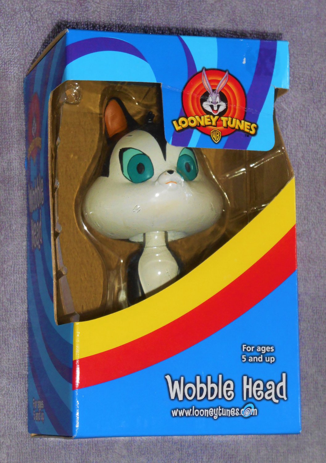 Pussyfoot Pussy Foot Cat Wobble Head Bobblehead Bobble Nodder Looney Tunes Warner Bros NIB