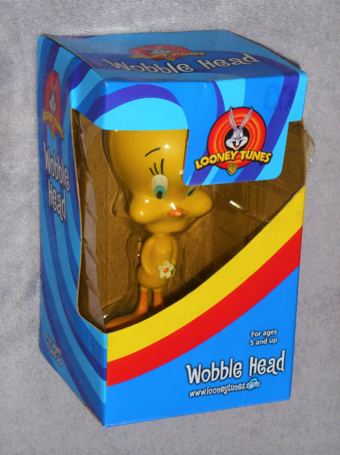 Tweety Pie Bird Wobble Head Bobblehead Bobble Nodder Looney Tunes Warner Bros NIB