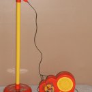 Vintage Looney Tunes Musictime Music Time Toy ERTL Vanity Fair Karaoke Speaker Microphone Stand 1989