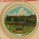 Vintage Ceramic Handcrafted Round Trivet Monarch Pass Continental Divide Never Opened