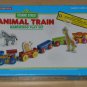 Sesame Street Animal Train Hardwood Play Set Elmo Tootsietoy 4526 With Box 1995