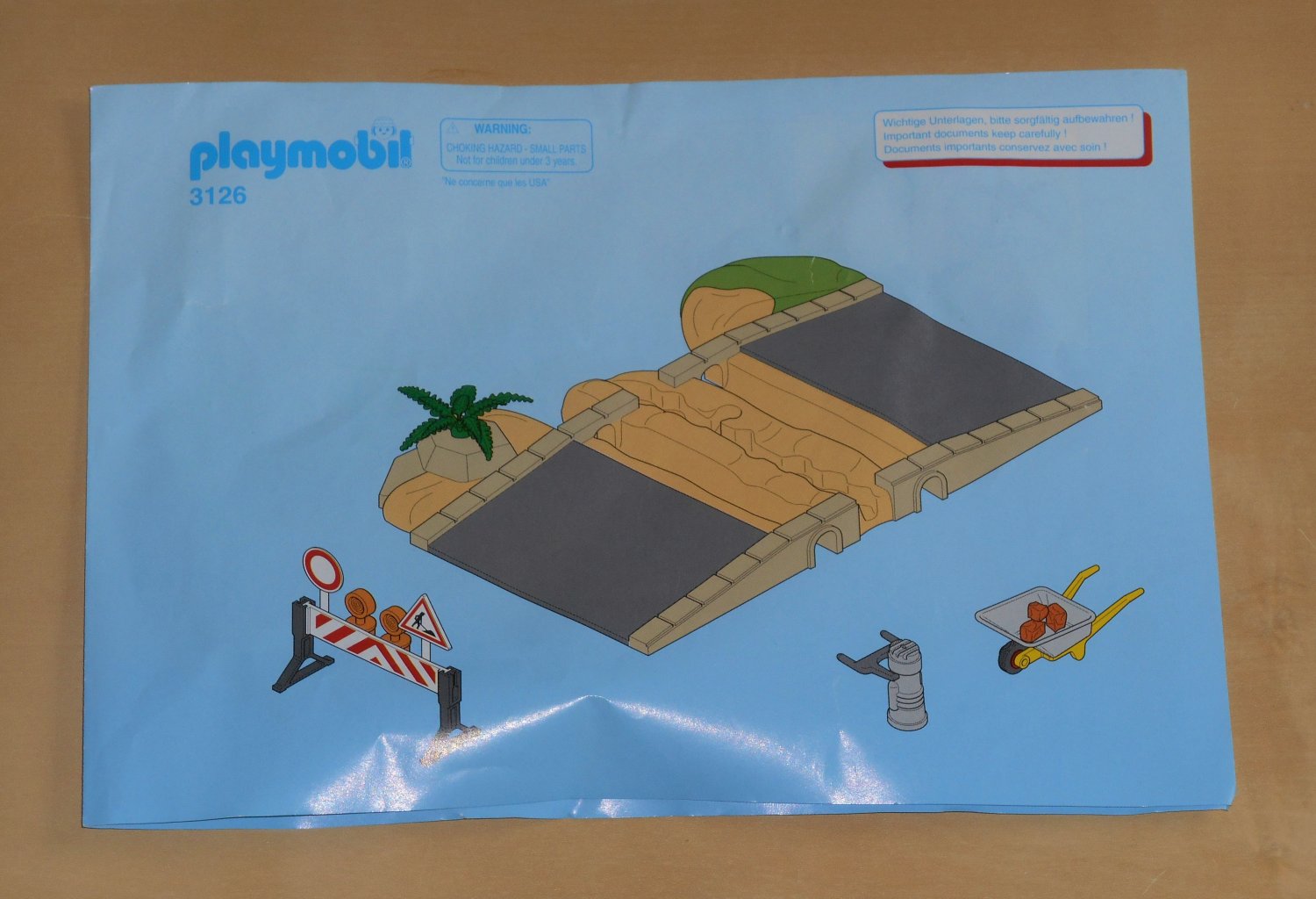 PLAYMOBIL SET 3126 Construction Super set travaux publics EUR 22,00