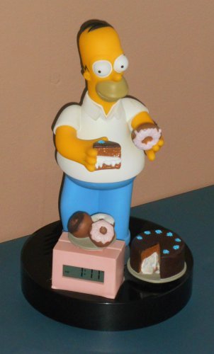 Homer Simpson Talking Alarm Clock Cake Donuts Doughnuts Working