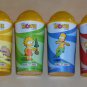 The Simpsons Kwik E Mart Plastic Squishee Cup Lot 7-11 Slurpee Simpson Movie 2007 Homer Bart Lisa