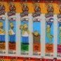 Simpsons Frigo Cheese Heads Wrapper Set Homer Marge Bart Lisa Maggie Nelson Otto Skinner Abe Framed