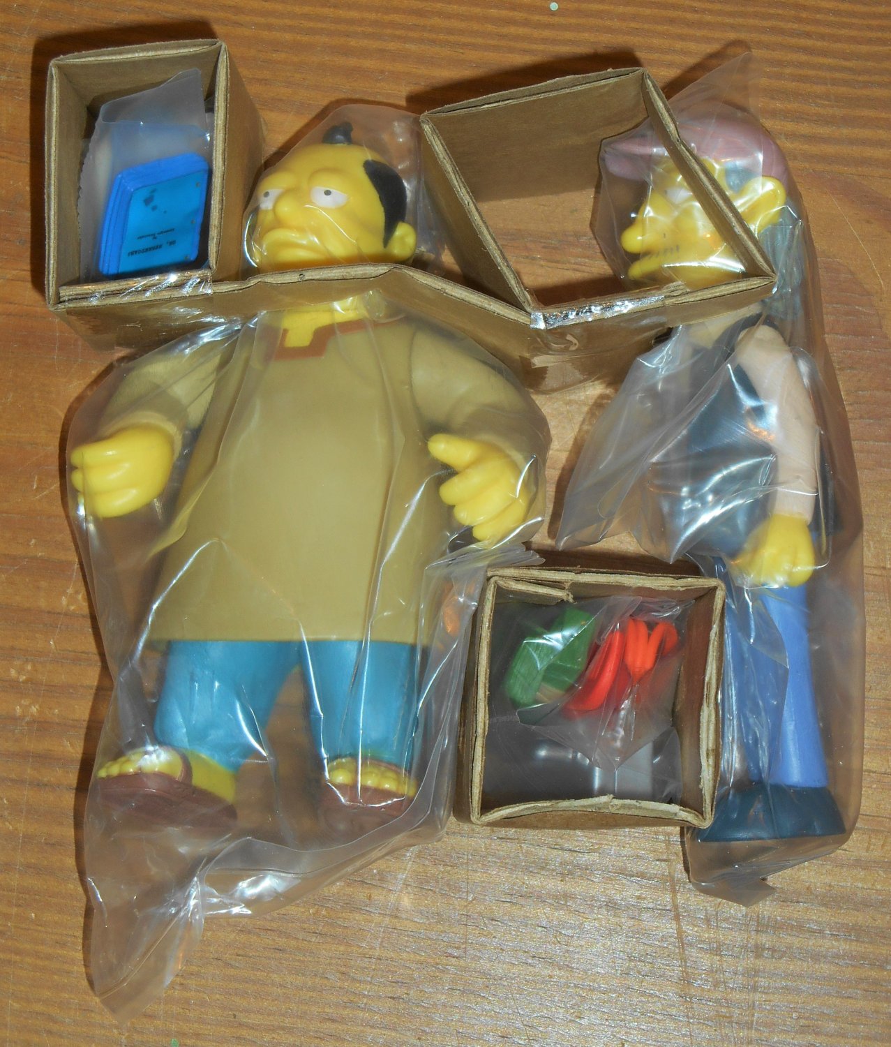 Cooder Llewellyn Sinclair WOS Interactive Figures Mail Away The Simpsons Playmates 2002 NIP