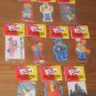 Simpsons Air Freshener Lot Family Homer Pin Pals Ralph Halloween Nelson Blinky 11 Different