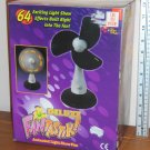 Fantastik Deluxe Animated Light Show Fan 64 Effects Kid Friendly Foam Blades Can You Imagine NIB