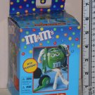 M&M's Groovy Green Radio With Headphones Plain AM FM Girl on Swing Lanyard Battery Operated Novelty