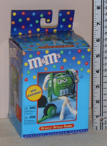 M&M's Groovy Blue Radio