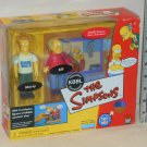 Simpsons WOS KBBL Radio Station Playset Environment Bill Marty Exclusive Figures Playmates 199189