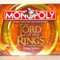 Lord of the Rings Trilogy Edition Monopoly Game 41603 Tokens Gold-Toned Complete Parker Bros 2003
