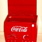 Coca Cola Coke Mini Cooler Radio MC194 AM FM TV-1 TV-2 Bands Battery Operated Randix Corp 1991