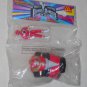 McDonald's Power Rangers The Movie Figures 1995 Ninjazords Black Red Yellow Pink White + Cake Topper