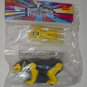 McDonald's Power Rangers The Movie Figures 1995 Ninjazords Black Red Yellow Pink White + Cake Topper