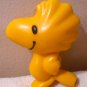 Woodstock 3 Inch Plastic Ball Whistle Figure Peanuts Gang Charles Schulz Yellow Bird 1965-1972 UFS
