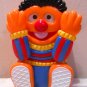 Vintage Illco Sesame Street Ernie Musical Animated Wind-Up Peek-A-Boo Toy Windup Muppets