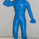 Vintage 1970 Marx Astronaut Spaceman 5¼ Inch Blue Plastic Figure Figurine AS IS