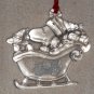 Peanuts Collection 50th Anniversary Ornaments Sleigh Ride Snoopy Woodstock Marquis Waterford Crystal
