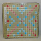 Replacement Rotating Turntable Burgundy Base Game Board Only Scrabble Deluxe Edition Crossword 1982