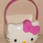 Hello Kitty Plastic Handled Basket Bucket Edible Arrangements Sanrio 2010