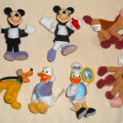 2 Kellogg's Horse Bullseye 5 McDonald's House Mouse Happy Meal Toys Mickey Minnie Pluto Donald Daisy