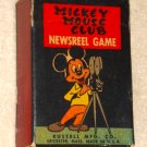 Vintage Mickey Mouse Club Newsreel Game Volume III Complete Russell Mfg 1950s