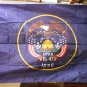 Utah State Flag 3 x 5 Feet NYL-GLO Annin 100% Nylon Bunting Brass Grommets Canvas Header