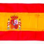 Spanish Government Flag Spain  2' x 3' NYL-GLO Annin 197816 Nylon Bunting Brass Grommets Canvas