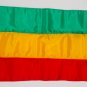 Ethiopian Tricolor Flag Ethiopia 2' x 3' NYL-GLO Annin 192540 Nylon Bunting Brass Grommets Canvas