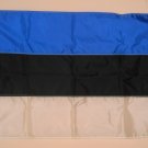 Estonian National Flag Estonia 2' x 3' Metal Grommets Blue Black White