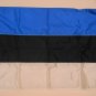 Estonian National Flag Estonia 2' x 3' Metal Grommets Blue Black White