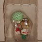 Baskin Robbins 31 Flavors Here's The Scoop Holiday Christmas Ornament Teddy Bear 1991 Enesco 583693