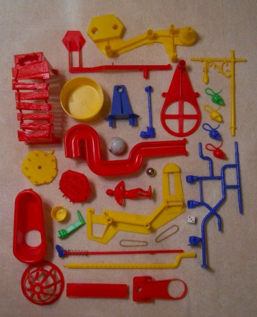 Vintage 1963 Mouse Trap Game 2601-3 IDEAL COMPLETE Set of Parts NO