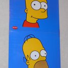 Simpsons Big Book of Posters Book 2007 + 1990 + Go Simpsonic Punch Outs Homer Bart Rhino 1999