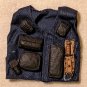 America's Finest 12" Action Figure Doll Vest Gloves Only Fire Rescue Helicopter Pilot 21st Century