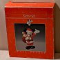 Mickey Mouse Santa Claus Ceramic 9Â¾ Inch Holiday Wall Plaque Schmid 253-462 With Box Disney