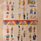 Simpsons Pop-Out People Characters Backgrounds Six Different 7 Total Sets Dark Horse Comics 2001 NIP