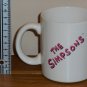 Simpsons Glassware Lot Homer D'oh Frosted Hi Ball Glass Coffee Mug Espana Spain Bart Underachiever